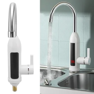 3000W 360° Rotatable Instant Electric Water Heater Faucet