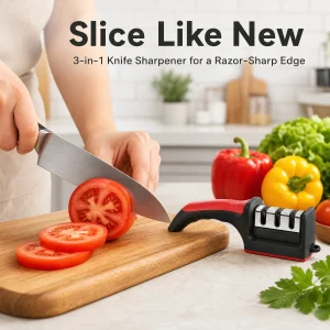 3-in-1 Knife Sharpener